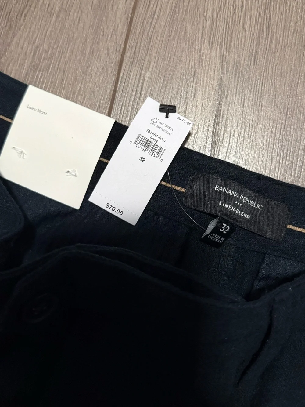 Men's Banana Republic Linen Shorts